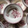 Assiettes creuses fruits et insectes Choisy le Roi – Image 9