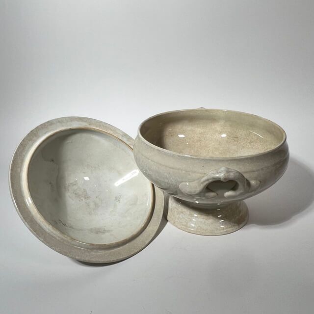 White soup tureen Creil and Montereau - Image 7